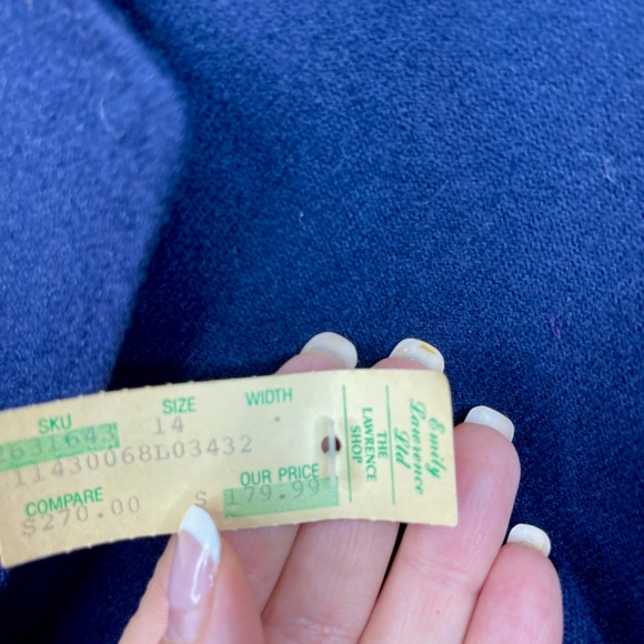 NWT- Larry Levine 100% Wool Blazer & Pleated Skirt– Size 14 ✨ - Picture 9 of 14